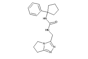 1-(6,7-dihydro-5H-pyrrolo[2,1-c][1,2,4]triazol-3-ylmethyl)-3-(1-phenylcyclopentyl)urea