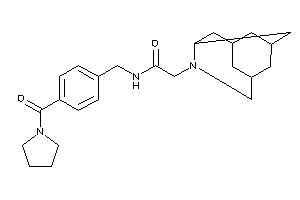 N-[4-(pyrrolidine-1-carbonyl)benzyl]-2-BLAHyl-acetamide