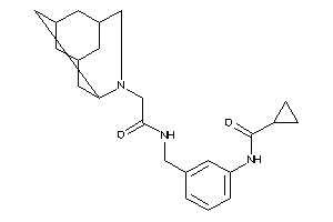 N-[3-[[(2-BLAHylacetyl)amino]methyl]phenyl]cyclopropanecarboxamide