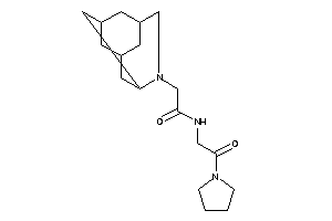 N-(2-keto-2-pyrrolidino-ethyl)-2-BLAHyl-acetamide