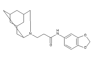 N-(1,3-benzodioxol-5-yl)-3-BLAHyl-propionamide