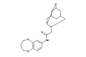 N-(3,4-dihydro-2H-1,5-benzodioxepin-7-yl)-2-BLAHyl-acetamide