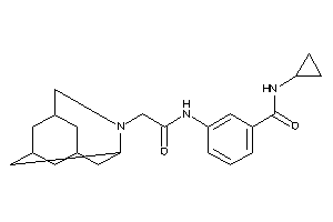 N-cyclopropyl-3-[(2-BLAHylacetyl)amino]benzamide