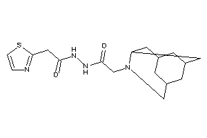 N'-(2-thiazol-2-ylacetyl)-2-BLAHyl-acetohydrazide