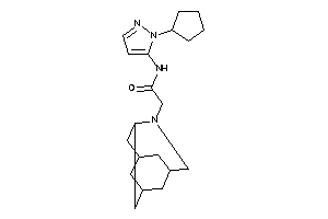 N-(2-cyclopentylpyrazol-3-yl)-2-BLAHyl-acetamide