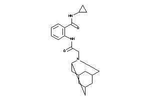 N-cyclopropyl-2-[(2-BLAHylacetyl)amino]benzamide