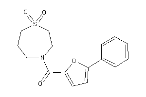 (1,1-diketo-1,4-thiazepan-4-yl)-(5-phenyl-2-furyl)methanone