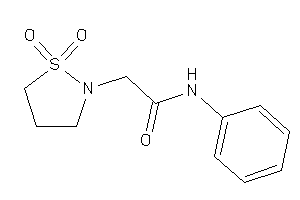 Image of 2-(1,1-diketo-1,2-thiazolidin-2-yl)-N-phenyl-acetamide