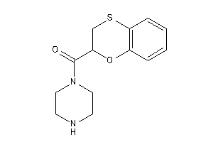 2,3-dihydro-1,4-benzoxathiin-2-yl(piperazino)methanone