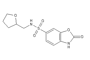 2-keto-N-(tetrahydrofurfuryl)-3H-1,3-benzoxazole-6-sulfonamide