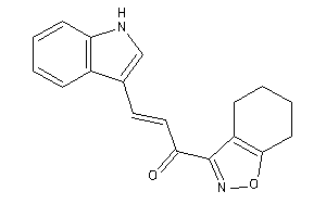 3-(1H-indol-3-yl)-1-(4,5,6,7-tetrahydroindoxazen-3-yl)prop-2-en-1-one