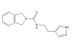 N-[2-(1H-pyrazol-4-yl)ethyl]isoindoline-2-carboxamide