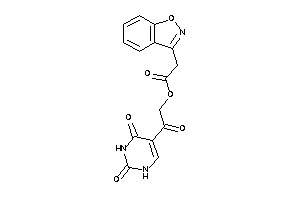 2-indoxazen-3-ylacetic Acid [2-(2,4-diketo-1H-pyrimidin-5-yl)-2-keto-ethyl] Ester