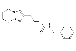 1-(3-pyridylmethyl)-3-[2-(5,6,7,8-tetrahydroimidazo[1,2-a]pyridin-2-yl)ethyl]urea