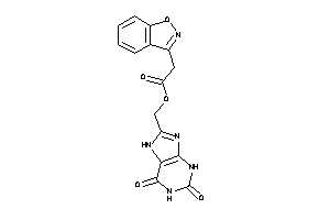2-indoxazen-3-ylacetic Acid (2,6-diketo-3,7-dihydropurin-8-yl)methyl Ester
