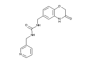 1-[(3-keto-4H-1,4-benzoxazin-6-yl)methyl]-3-(3-pyridylmethyl)urea