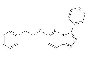 6-(phenethylthio)-3-phenyl-[1,2,4]triazolo[3,4-f]pyridazine