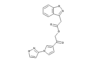 2-indoxazen-3-ylacetic Acid [2-(1-isoxazol-3-ylpyrrol-3-yl)-2-keto-ethyl] Ester