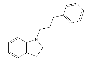 1-(3-phenylpropyl)indoline