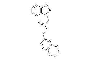 2-indoxazen-3-ylacetic Acid 2,3-dihydro-1,4-benzodioxin-6-ylmethyl Ester