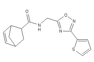 N-[[3-(2-thienyl)-1,2,4-oxadiazol-5-yl]methyl]bicyclo[2.2.1]hept-2-ene-5-carboxamide