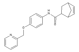 N-[4-(2-pyridylmethoxy)phenyl]bicyclo[2.2.1]hept-2-ene-5-carboxamide