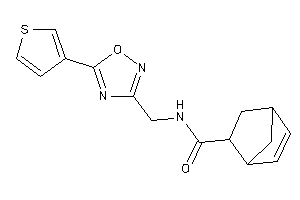 N-[[5-(3-thienyl)-1,2,4-oxadiazol-3-yl]methyl]bicyclo[2.2.1]hept-2-ene-5-carboxamide