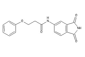 N-(1,3-diketoisoindolin-5-yl)-3-phenoxy-propionamide