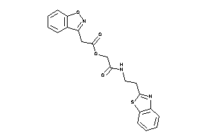 2-indoxazen-3-ylacetic Acid [2-[2-(1,3-benzothiazol-2-yl)ethylamino]-2-keto-ethyl] Ester