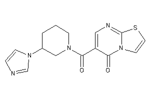 6-(3-imidazol-1-ylpiperidine-1-carbonyl)thiazolo[3,2-a]pyrimidin-5-one