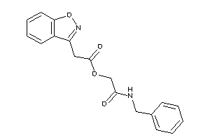 2-indoxazen-3-ylacetic Acid [2-(benzylamino)-2-keto-ethyl] Ester