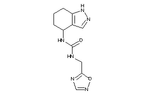 1-(1,2,4-oxadiazol-5-ylmethyl)-3-(4,5,6,7-tetrahydro-1H-indazol-4-yl)urea