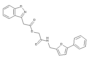 2-indoxazen-3-ylacetic Acid [2-keto-2-[(5-phenyl-2-furyl)methylamino]ethyl] Ester