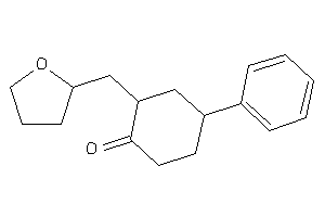 4-phenyl-2-(tetrahydrofurfuryl)cyclohexanone