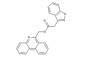 2-indoxazen-3-ylacetic Acid Phenanthridin-6-ylmethyl Ester