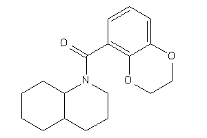 3,4,4a,5,6,7,8,8a-octahydro-2H-quinolin-1-yl(2,3-dihydro-1,4-benzodioxin-5-yl)methanone