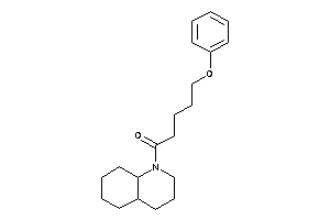 1-(3,4,4a,5,6,7,8,8a-octahydro-2H-quinolin-1-yl)-5-phenoxy-pentan-1-one