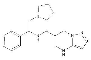 (1-phenyl-2-pyrrolidino-ethyl)-(4,5,6,7-tetrahydropyrazolo[1,5-a]pyrimidin-6-ylmethyl)amine