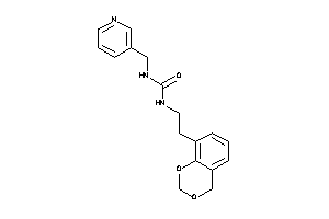 1-[2-(4H-1,3-benzodioxin-8-yl)ethyl]-3-(3-pyridylmethyl)urea