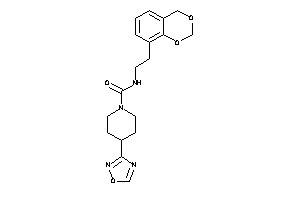 N-[2-(4H-1,3-benzodioxin-8-yl)ethyl]-4-(1,2,4-oxadiazol-3-yl)piperidine-1-carboxamide