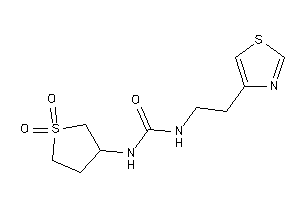 1-(1,1-diketothiolan-3-yl)-3-(2-thiazol-4-ylethyl)urea