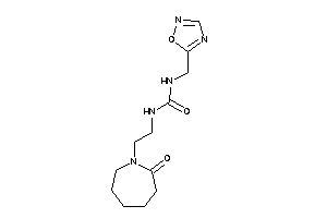 1-[2-(2-ketoazepan-1-yl)ethyl]-3-(1,2,4-oxadiazol-5-ylmethyl)urea