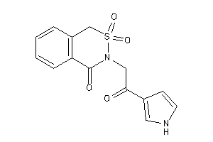 2,2-diketo-3-[2-keto-2-(1H-pyrrol-3-yl)ethyl]-1H-benzo[d]thiazin-4-one