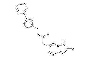 2-(2-keto-1H-pyrazolo[1,5-a]pyrimidin-6-yl)acetic Acid (3-phenyl-1,2,4-oxadiazol-5-yl)methyl Ester