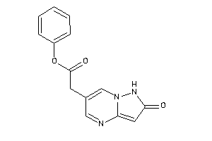 2-(2-keto-1H-pyrazolo[1,5-a]pyrimidin-6-yl)acetic Acid Phenyl Ester