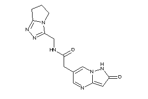 N-(6,7-dihydro-5H-pyrrolo[2,1-c][1,2,4]triazol-3-ylmethyl)-2-(2-keto-1H-pyrazolo[1,5-a]pyrimidin-6-yl)acetamide