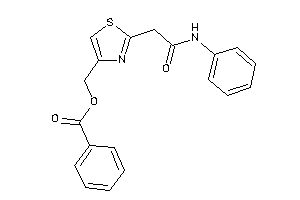 Image of Benzoic Acid [2-(2-anilino-2-keto-ethyl)thiazol-4-yl]methyl Ester