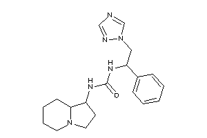 1-indolizidin-1-yl-3-[1-phenyl-2-(1,2,4-triazol-1-yl)ethyl]urea