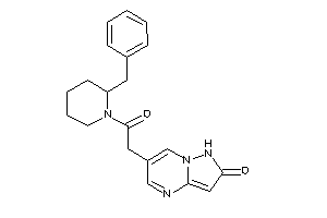 6-[2-(2-benzylpiperidino)-2-keto-ethyl]-1H-pyrazolo[1,5-a]pyrimidin-2-one