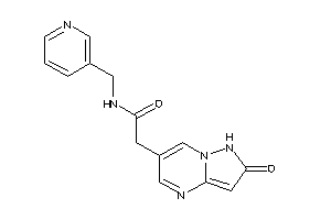 2-(2-keto-1H-pyrazolo[1,5-a]pyrimidin-6-yl)-N-(3-pyridylmethyl)acetamide